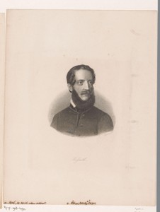 Portret van Lajos Kossuth