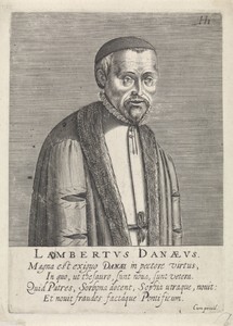 Portret van Lambert Daneau