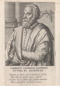 Portret van Lambert Lombard