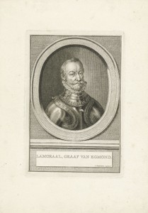 Portret van Lamoraal, graaf van Egmond