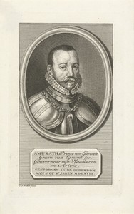 Portret van Lamoraal, graaf van Egmond