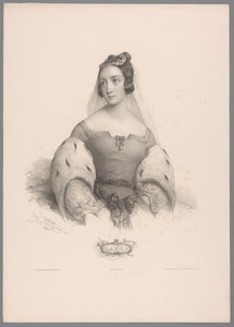 Portret van Laura de Noves