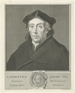 Portret van Laurens Jansz. Coster