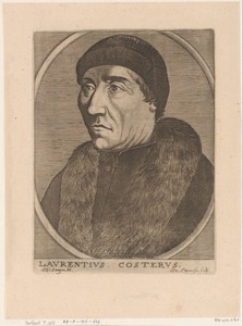 Portret van Laurens Janszoon Coster