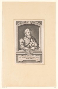 Portret van Laurentius Span a Spanow