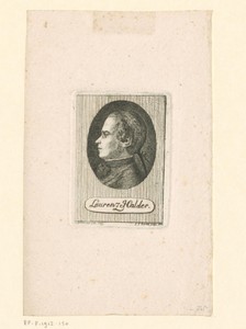 Portret van Laurenz Halder