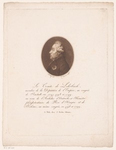 Portret van le Comte de Lehrbach
