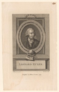 Portret van Leonard Euler