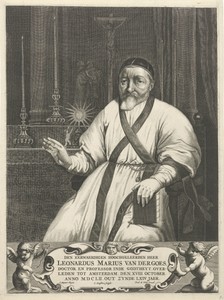 Portret van Leonard Marius van der Goes