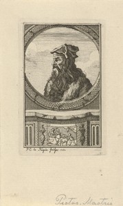Portret van Leonardo da Vinci