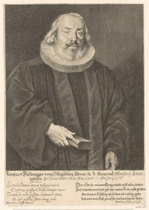 Portret van Leonhard Fussenegger