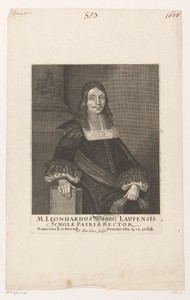 Portret van Leonhard Wagner