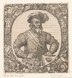 Portret van Leonhardt Fronsperger