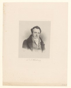 Portret van Leopold August Warnkönig