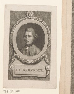 Portret van Leopold Friedrich Günther von Goeckingk