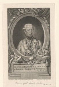 Portret van Leopold II van Oostenrijk