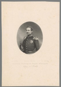 Portret van Leopold IV Friedrich von Anhalt-Dessau