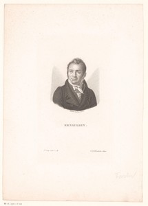 Portret van Léopold Joseph Renauldin