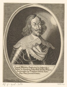 Portret van Leopold Wilhelm van Oostenrijk
