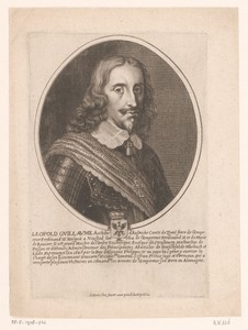 Portret van Leopold Willem van Oostenrijk