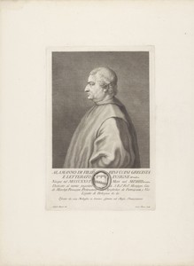 Portret van letterkundige Alamanno Rinuccini