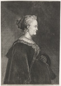 Portret van Liesbeth van Rijn(?)