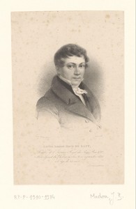 Portret van Liévin Amand Marie de Bast