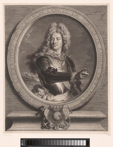 Portret van Lodewijk Alexander van Bourbon