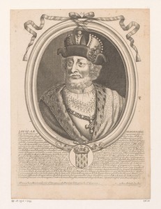 Portret van Lodewijk de Vrome