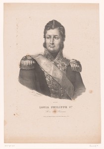 Portret van Lodewijk Filips I van Frankrijk