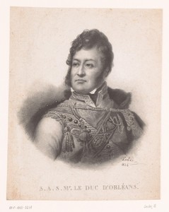 Portret van Lodewijk Filips I van Frankrijk