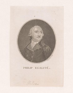 Portret van Lodewijk Filips II van Orléans