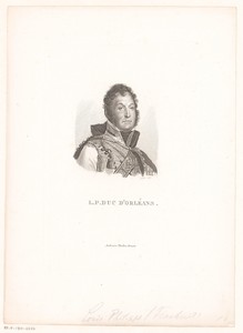 Portret van Lodewijk Filips II van Orléans