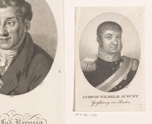 Portret van Lodewijk I, groothertog van Baden