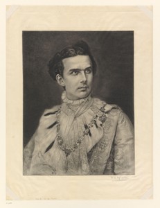 Portret van Lodewijk II, Koning van Beieren