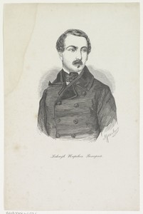 Portret van Lodewijk Napoleon Bonaparte