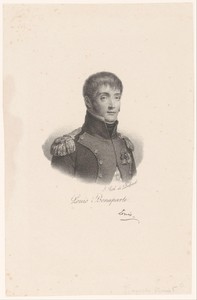 Portret van Lodewijk Napoleon Bonaparte
