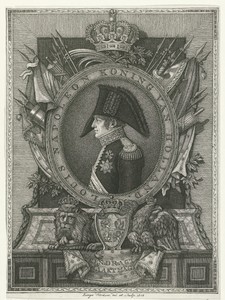 Portret van Lodewijk Napoleon, koning van Holland