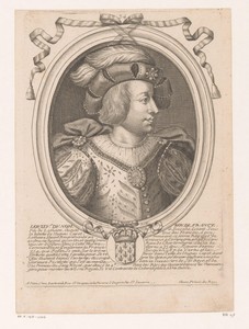 Portret van Lodewijk V, koning van West-Francië