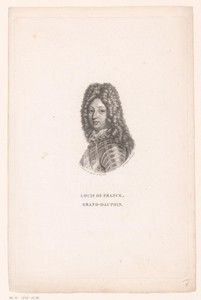 Portret van Lodewijk van Frankrijk