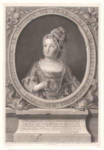 Portret van Lodewijk van Frankrijk