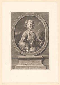 Portret van Lodewijk van Frankrijk
