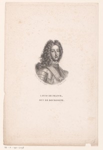 Portret van Lodewijk van Frankrijk, hertog van Bourgondië