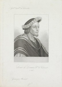 Portret van Lodewijk van Lotharingen, graaf van Vaudémont