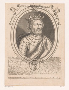 Portret van Lodewijk VIII, koning van Frankrijk