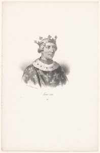 Portret van Lodewijk VIII van Frankrijk