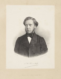 Portret van Lodewijk Willem Ernst Rauwenhoff