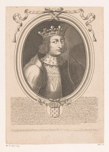Portret van Lodewijk X, koning van Frankrijk
