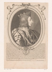 Portret van Lodewijk XII, koning van Frankrijk