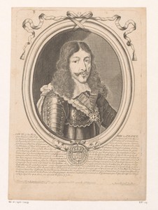 Portret van Lodewijk XIII, koning van Frankrijk